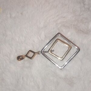 Lia Sophia Trish Gold Silver Reversible Slide